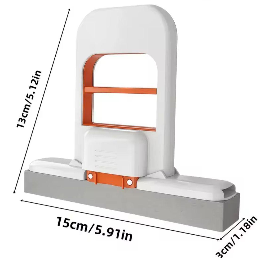 Foldable Mini Mop | Portable Desktop Wet & Dry Cleaning Mop | Self‑Squeezing