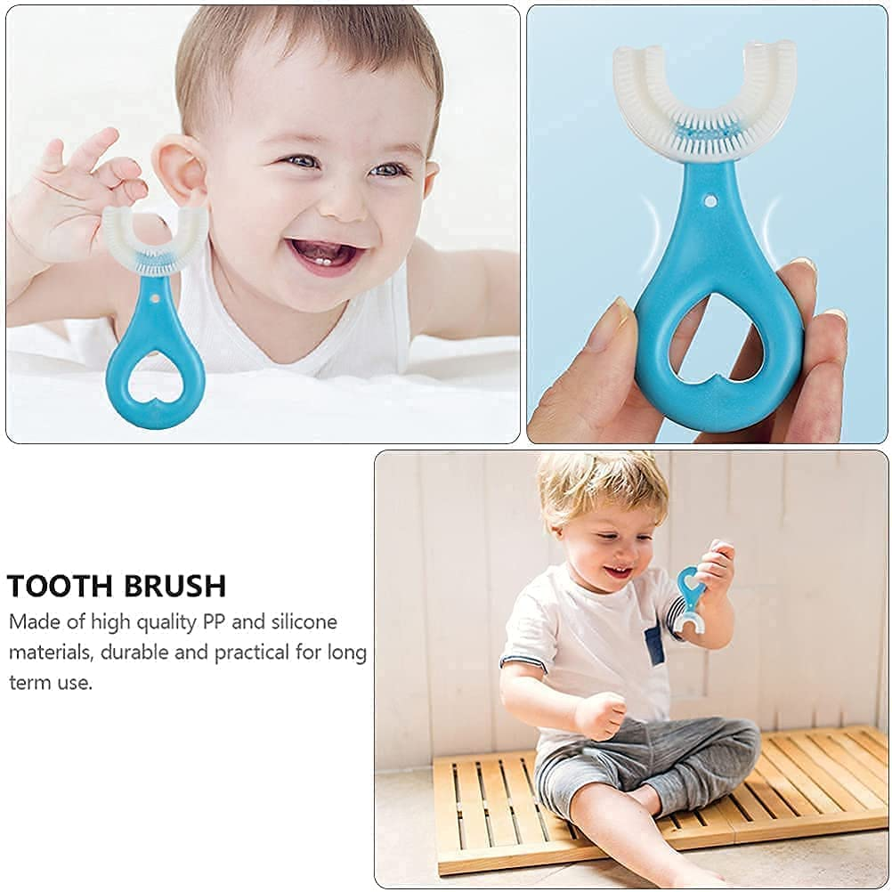 360 Degree U-Shaped Baby Toothbrush | Child Toothbrush Teethers Baby